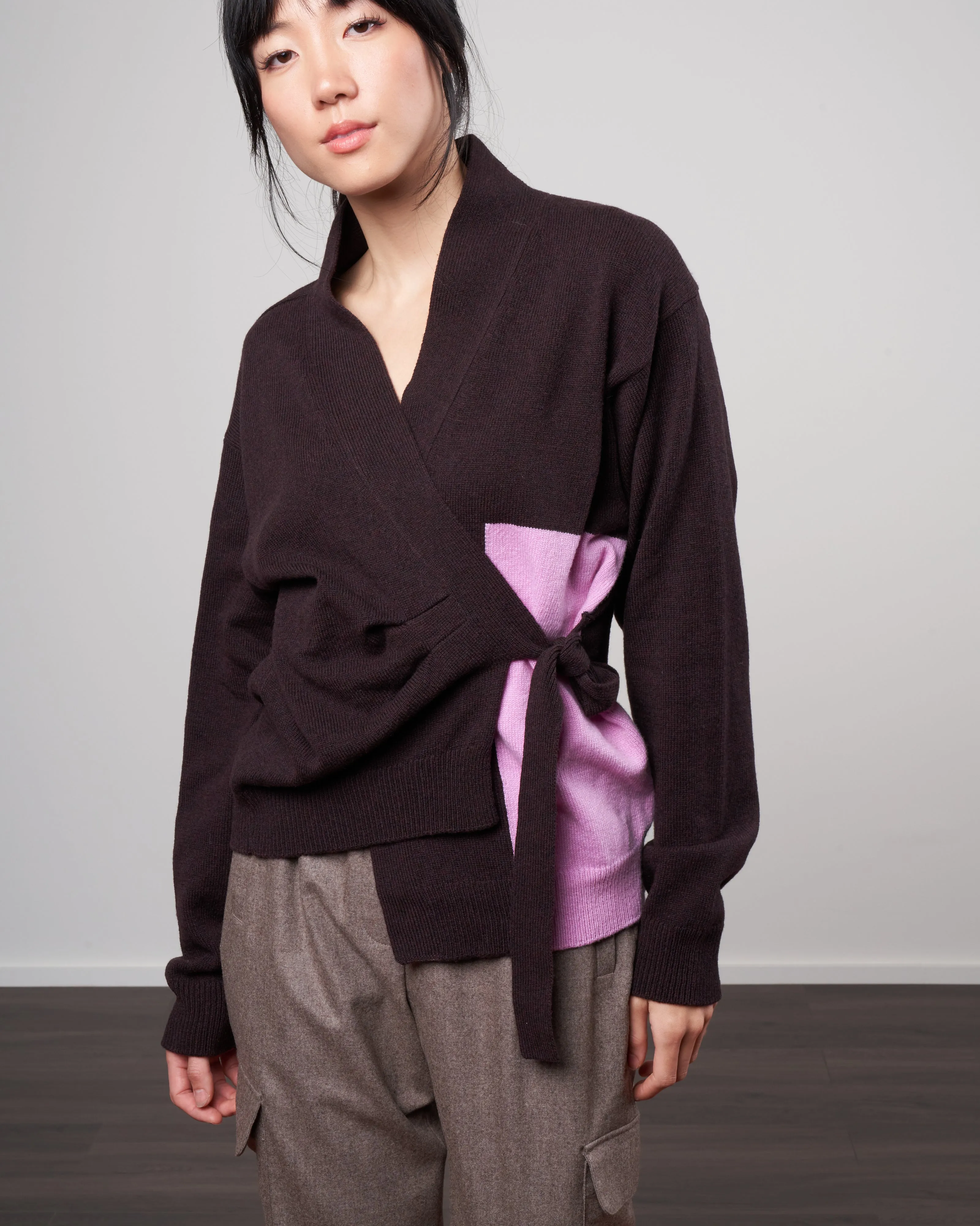 tierney wrap cardigan - auber 357