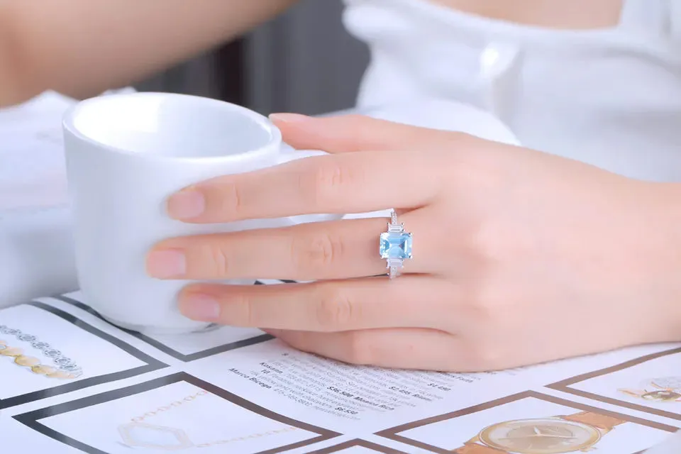 Topaz Gemstone Rings