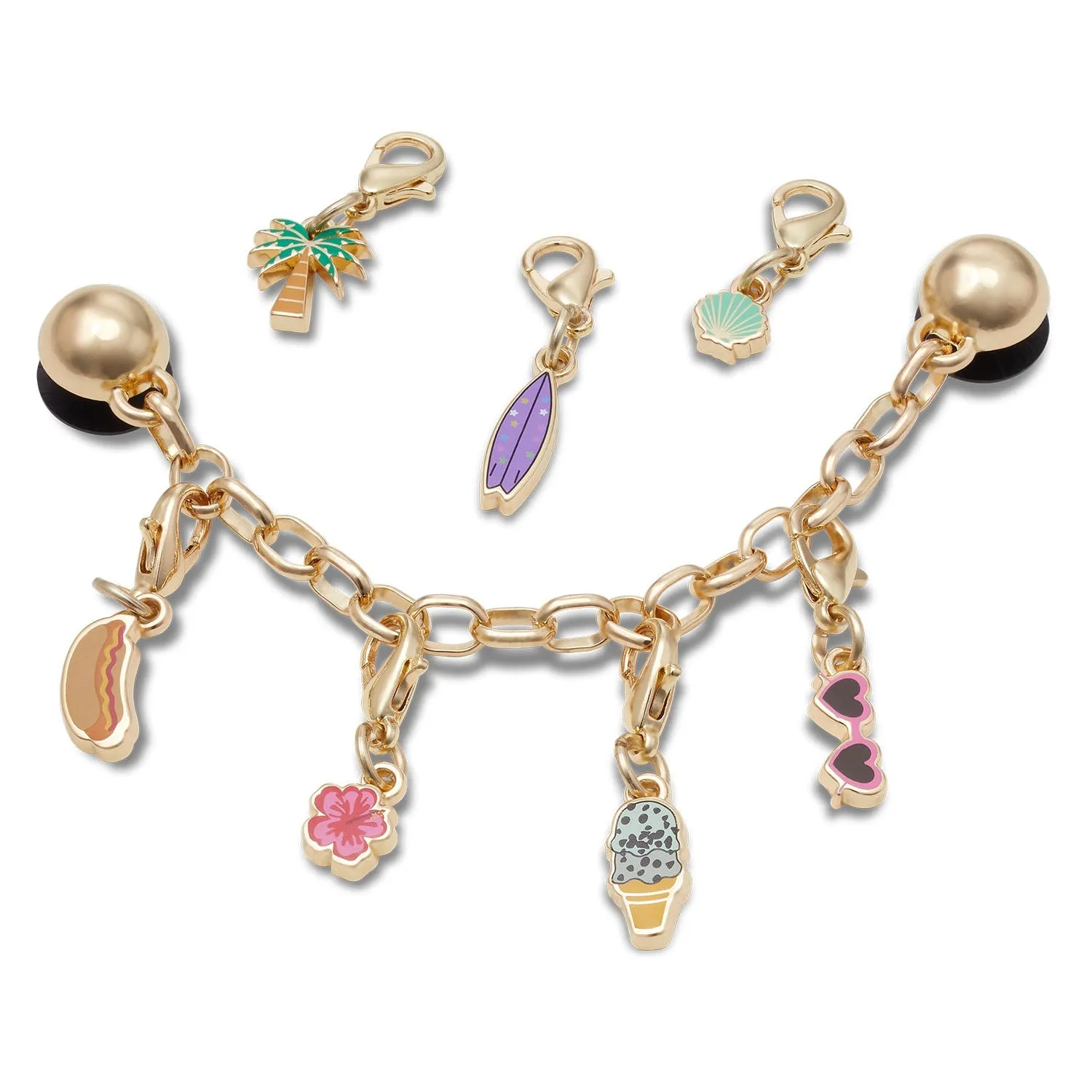 Tropical Removable Charm Chain Jibbitz