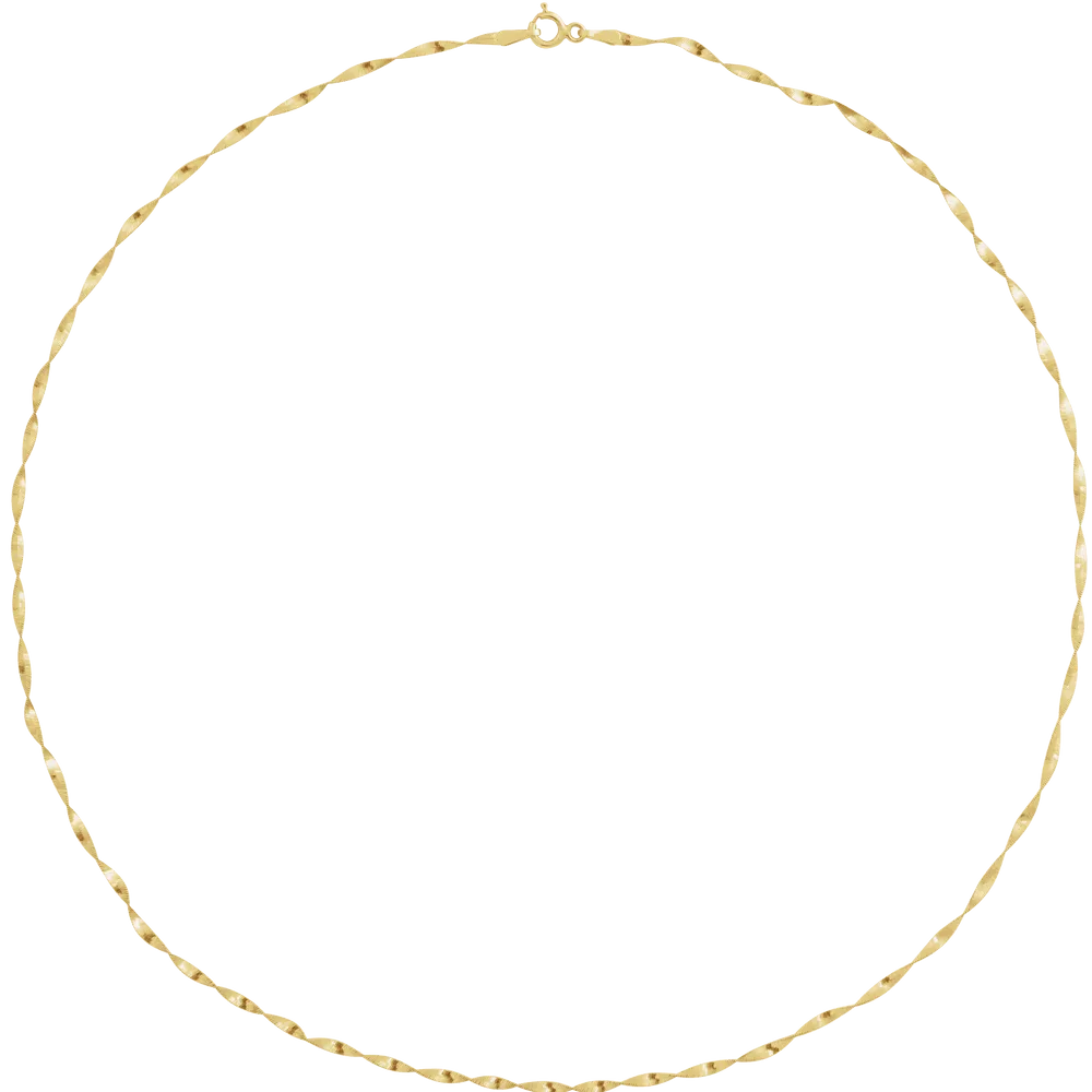 Twisted Herringbone Chain