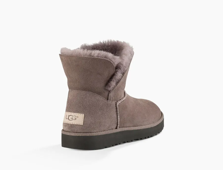 UGG Australia Women's Classic Cuff Mini Boot | Stormy Grey