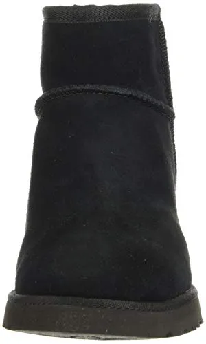 UGG Women's Classic Femme Mini Boot, Black, 8