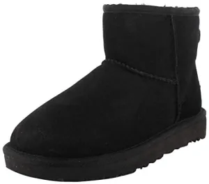 UGG Women's Classic Mini II Boot, Black, 8