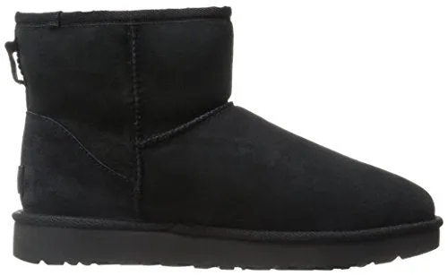 UGG Women's Classic Mini II Boot, Black, 8