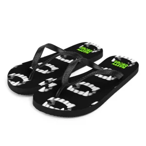 Vampire Teeth Fang Flip-Flops All Over Print