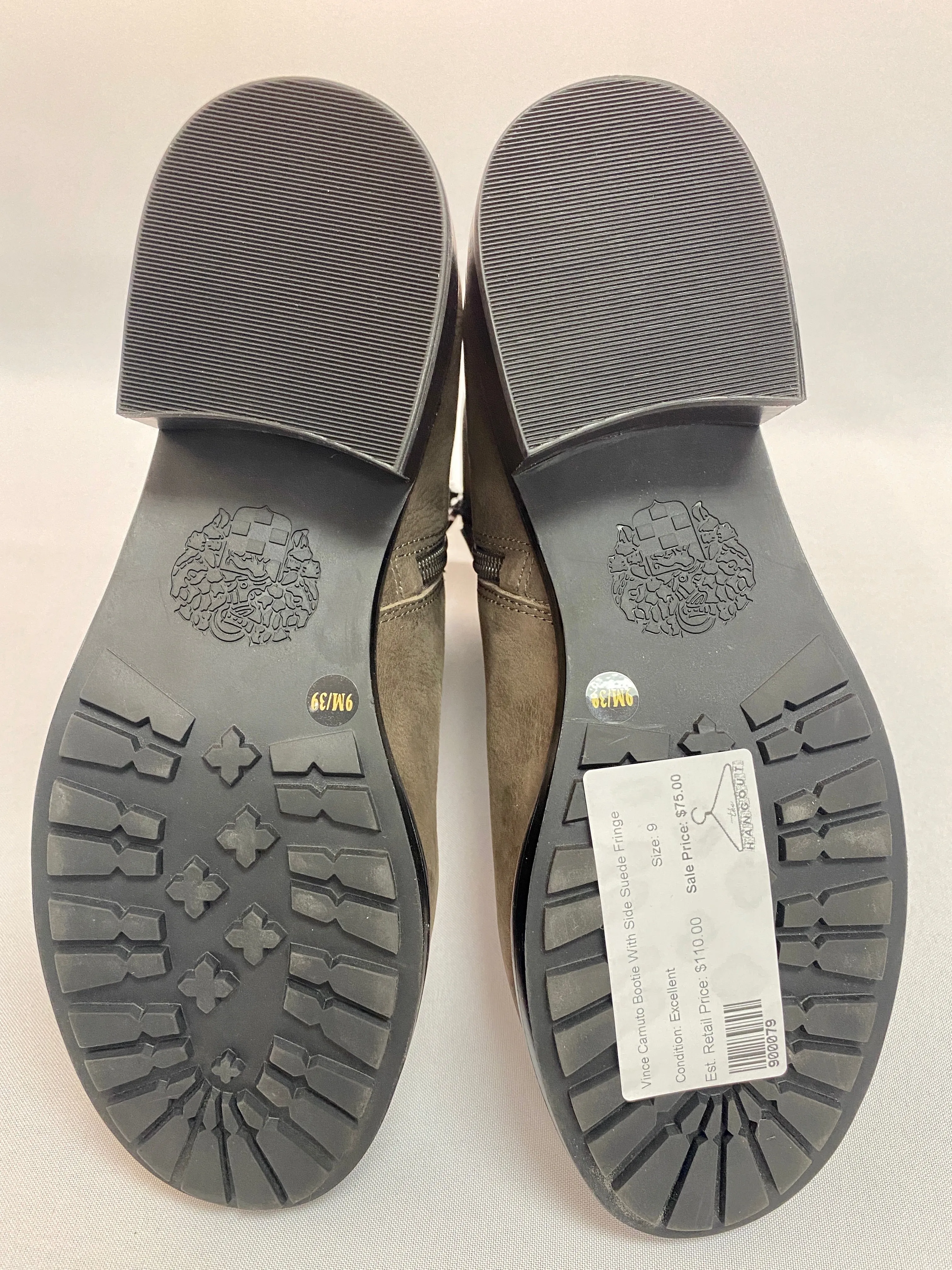 Vince Camuto Bootie With Side Suede Fringe