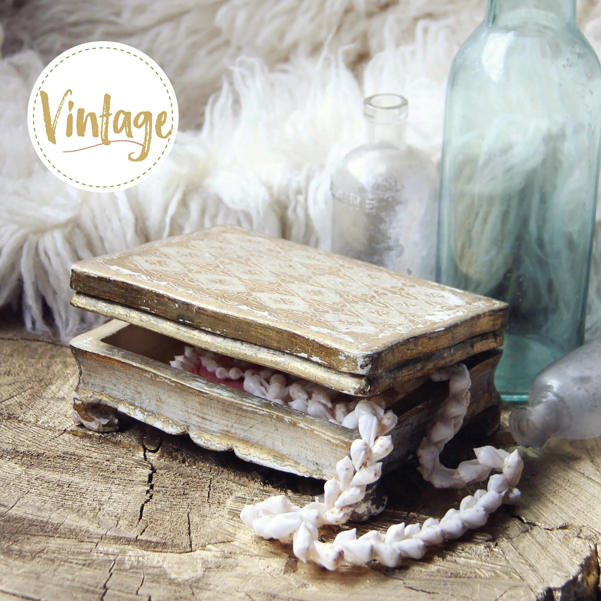 Vintage Italian Jewelry Box