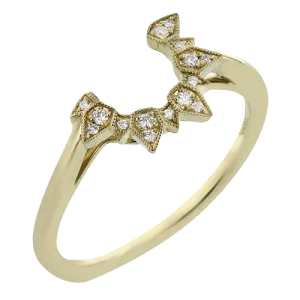 Wedding Set in 18k Gold with Diamonds