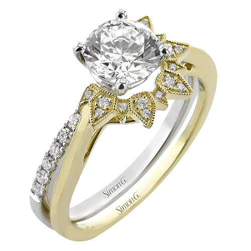 Wedding Set in 18k Gold with Diamonds