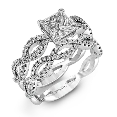 Wedding Set in 18k Gold with Diamonds