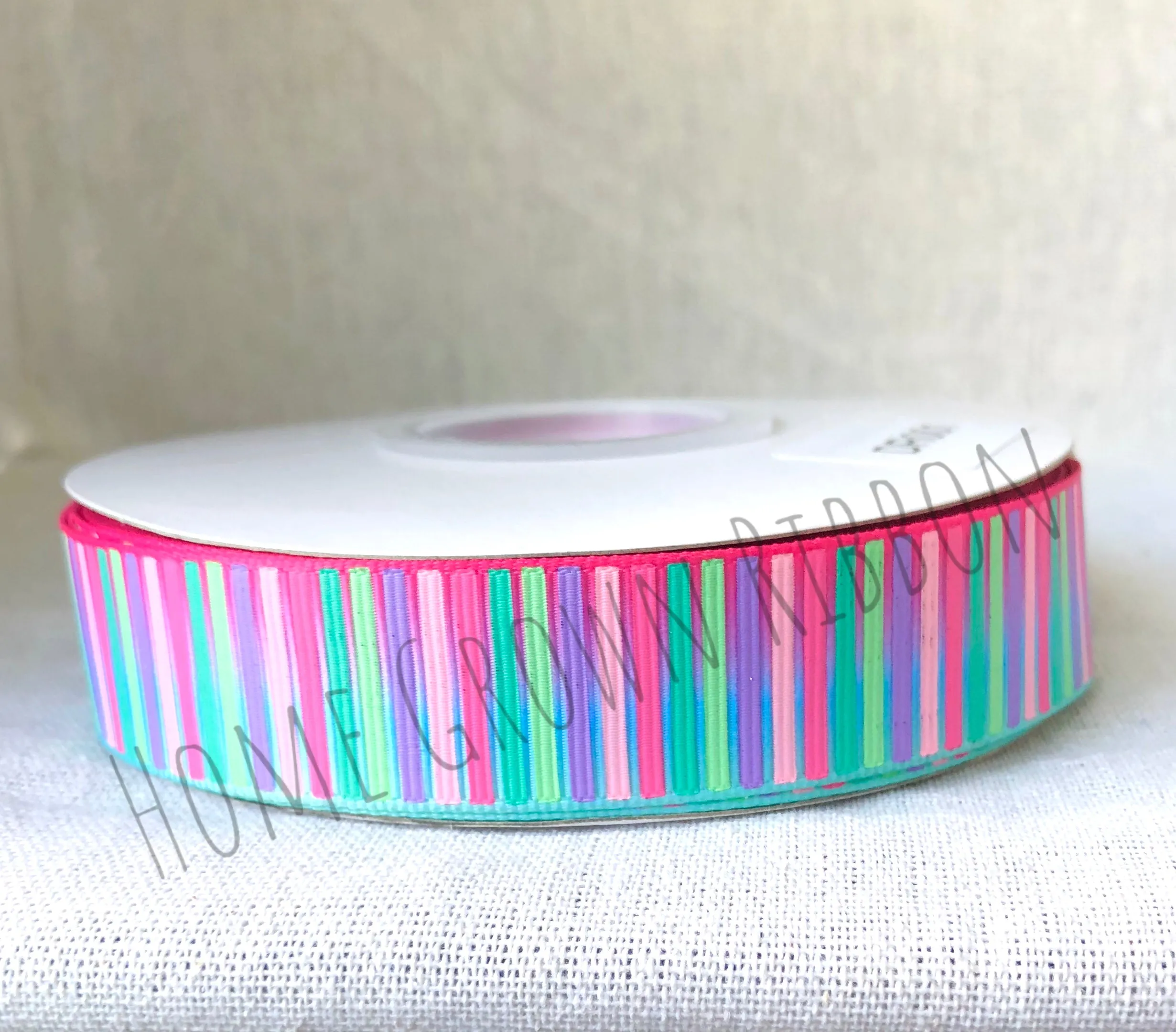 Whatever Sprinkles Your Donut - Stripes - 7/8 Inch - Ombre - USDR