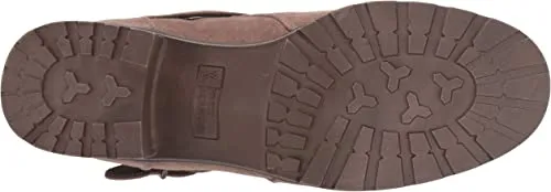WHITE MOUNTAIN Shoes CHASTITY Women's Boot, TAUPE/SUEDETTE/FAB, 8H M