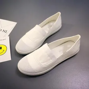 women  canvas flat shoes fashion Simple generous Multiple colors shoes