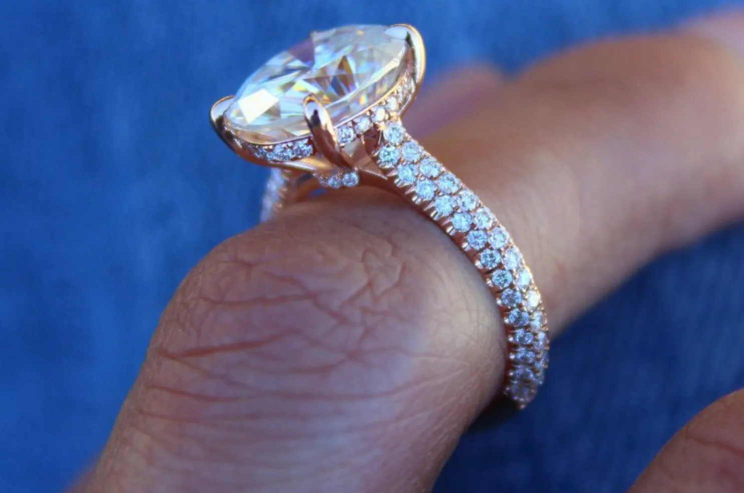 Womens Engagement Ring | Rose Gold Engagement Ring | Womens Rose Gold Ring | Rose Gold Ring | Rose Gold Wedding Ring | Oval Diamond Ring