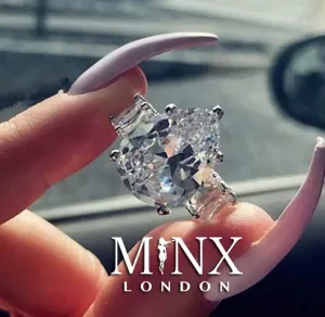 Womens Eternity Ring | Baguette Ring | Engagement Ring | Teardrop Ring | Teardrop Engagement Rings | Pear Shaped Engagement Ring | Pear Ring