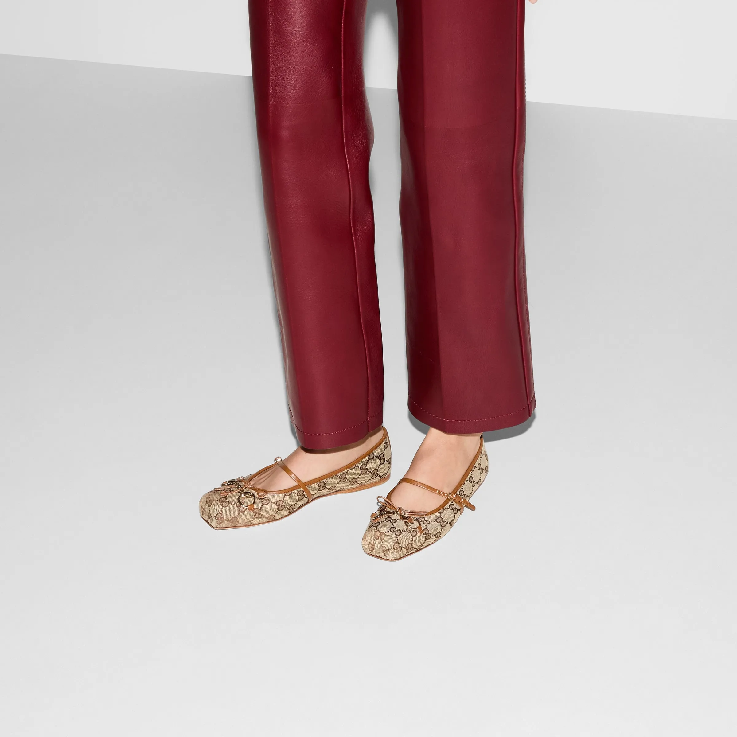 Women's Gucci Horsebit Ballet Flat